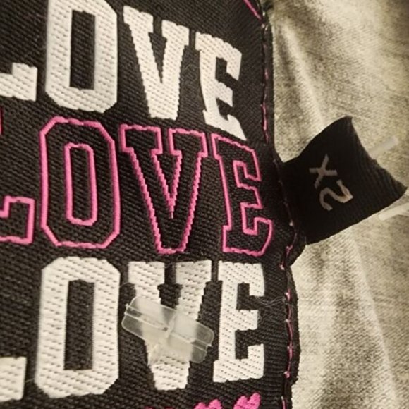 NWT Women's 2X Tank Top FLAWLESS Active Wear Workout by LOVE LOVE LOVE - Picture 11 of 12